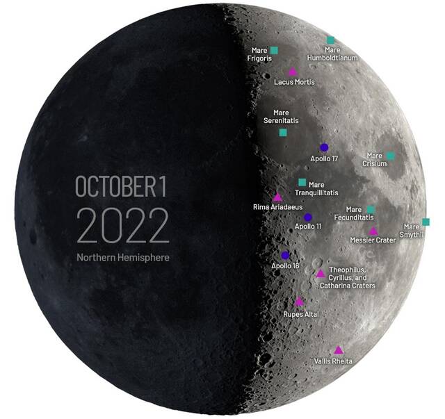 美国宇航局NASA邀请公众参与10月1日举行的“国际观月夜”庆祝活动