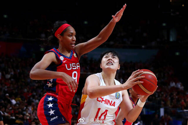 中国女篮获女篮世界杯亚军