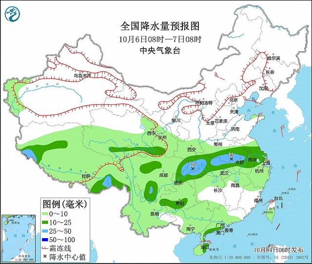 中央气象台：寒潮天气将终结南方高温，四川陕西河南等地较强降水有所减弱