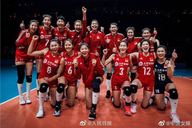 祝贺！中国女排3比0战胜波多黎各