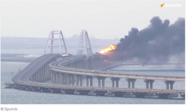 克里米亚大桥爆炸事件有多严重？