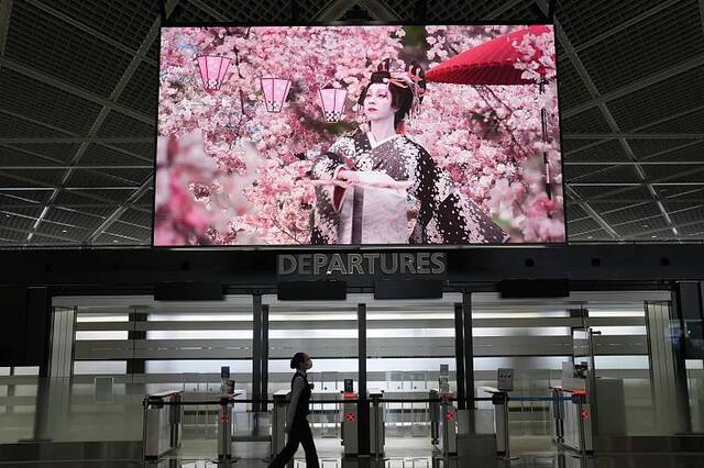 当地时间2022年6月10日，日本成田国际机场。图/视觉中国