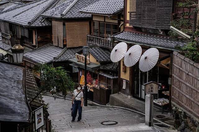 当地时间2021年10月14日，日本京都街景。图/视觉中国