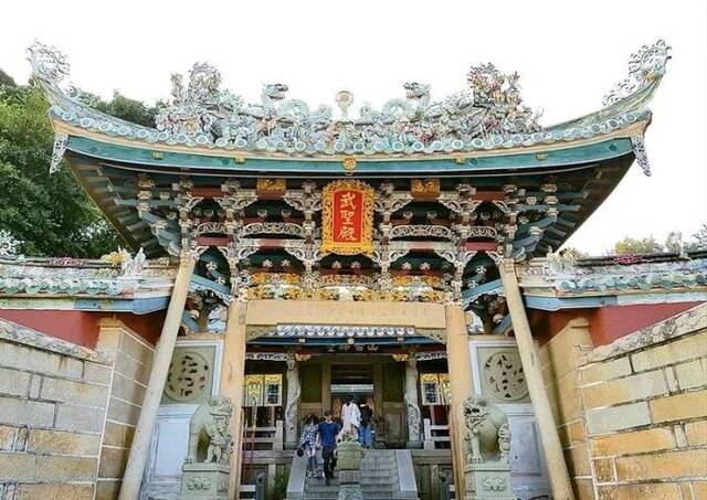 东山关帝庙。图片来源：台湾《联合报》