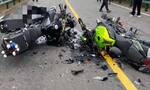 23岁网红女骑手车祸去世，两车相撞现场惨烈，对向车道车手还在ICU