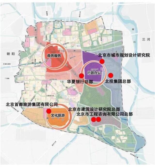 北京六家市属国企总部落地城市副中心