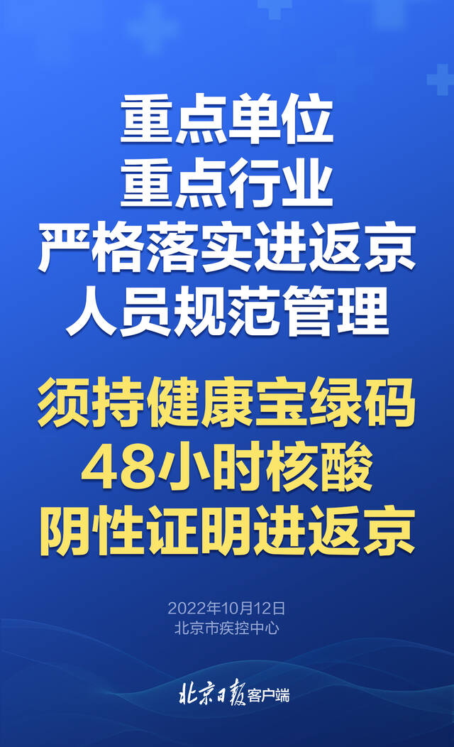 @进返京人员：返京后居家健康监测3天，这些提醒要注意！