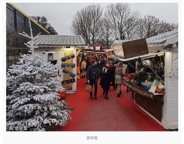 法国圣诞集市禁售爆米花甜甜圈等商品，被批“搞地方保护主义”