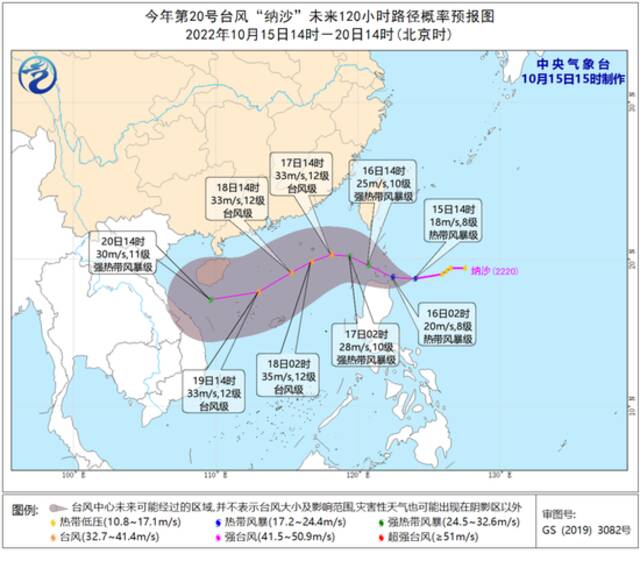 台风“纳沙”今已生成，两波冷空气即将抵达上海！但实力并不出众……