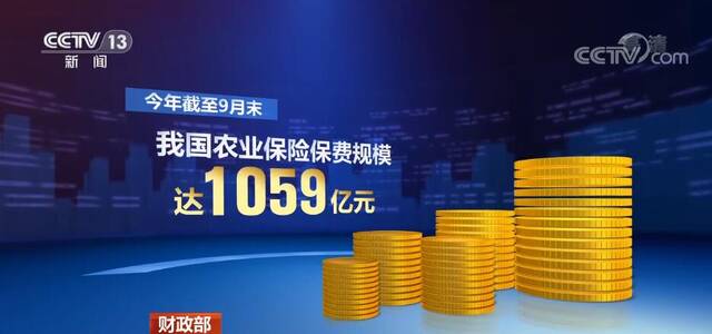 我国农业保险保费规模达1059亿元 保持全球第一