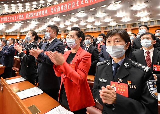 ▲10月16日，中国共产党第二十次全国代表大会在京开幕。图/新华社