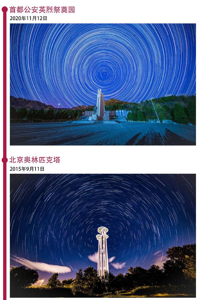 史上最美北京星轨图合集：星空摄影师讲述拍摄秘籍