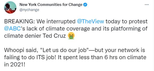 美国参议员遭3名气候活动人士打断发言，被骂是“否认气候变化的混蛋”