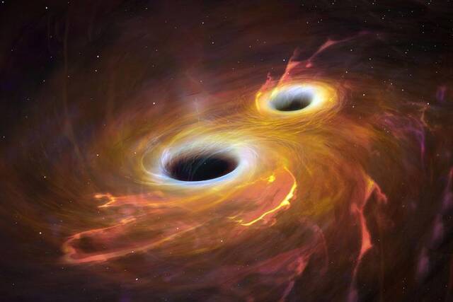 天文学家探测到最极端的“摇摆黑洞”