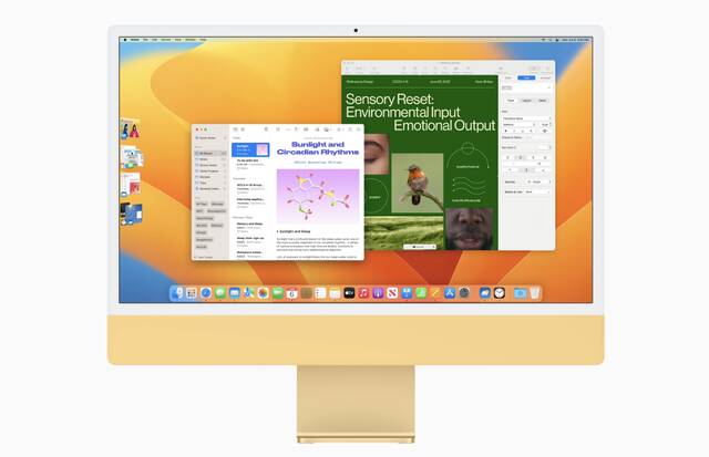 苹果macOS 13 Ventura正式版发布：台前调度、连续互通相机等来了