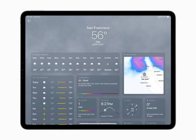 苹果官方详解iPadOS 16正式版：全新台前调度，Safari通行密钥，新增天气App等