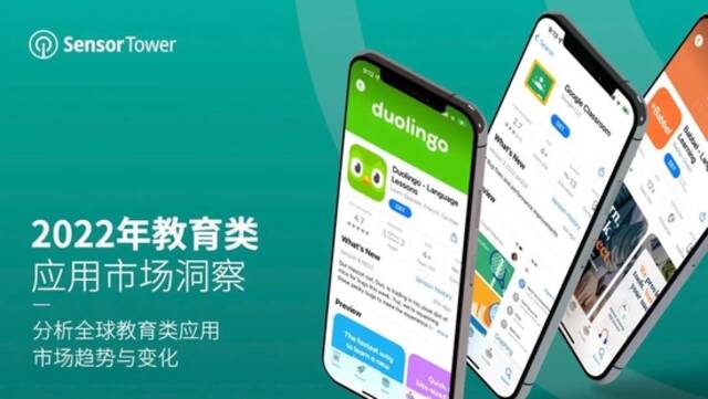 Sensor Tower：1月至9月全球教育类应用总收入18亿美元 苹果用户贡献85.4%