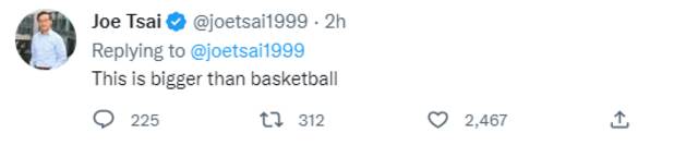 NBA球星欧文分享涉“反犹”内容影片，篮网老板蔡崇信：感到失望