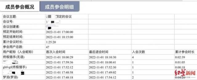 据后台记录，爆破手多次闯入余老师的课堂图据受访者