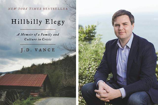 詹姆斯·戴维·万斯是畅销书《乡下人的悲歌》（Hillbilly Elegy）的作者。