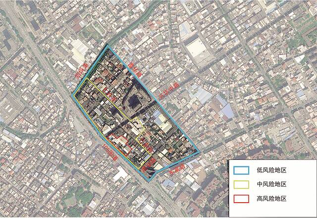 广东中山东凤镇划定高、中风险区