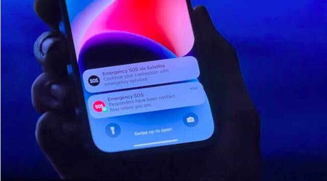苹果将为iPhone 14卫星求救功能支付4.5亿美元费用