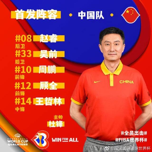 图片来源：FIBA国际篮联中文官方微博