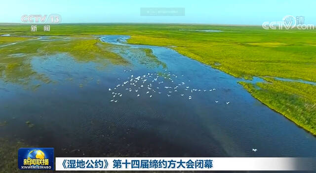 《湿地公约》第十四届缔约方大会闭幕