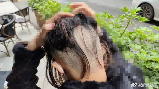 女子当发模被骗剃光后脑勺后续：百度称正清查相关不良信息