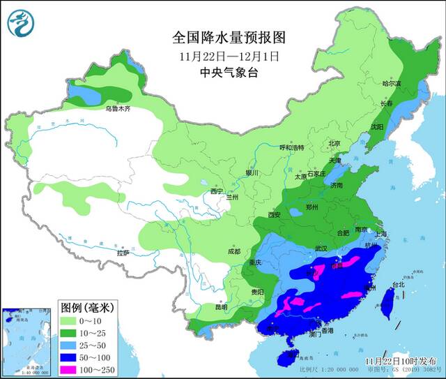 江南华南等地降水偏多 后期将有寒潮侵袭我国