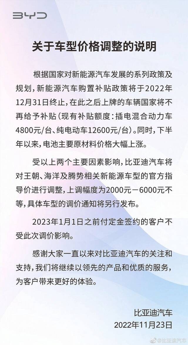 特斯拉降价、比亚迪涨价，新能源车市战况如何？