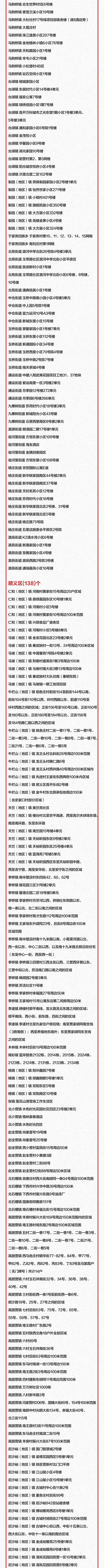 一图看懂：北京现有高低风险区1294+160个