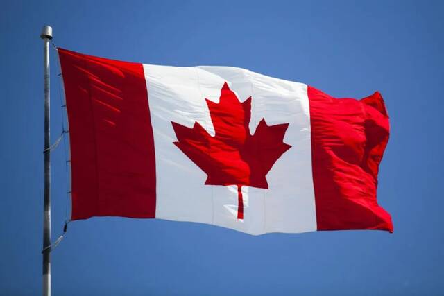 加拿大国旗资料图