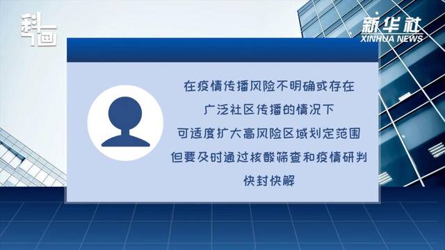 科画丨快封快解、应解尽解 让疫情防控更精准、更有温度