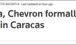 雪佛龙重返委内瑞拉采油，委石油部长：重要，但还不够