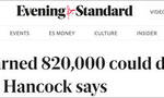 英国前卫生大臣汉考克：曾警告或有82万人死于疫情，约翰逊却反应冷淡