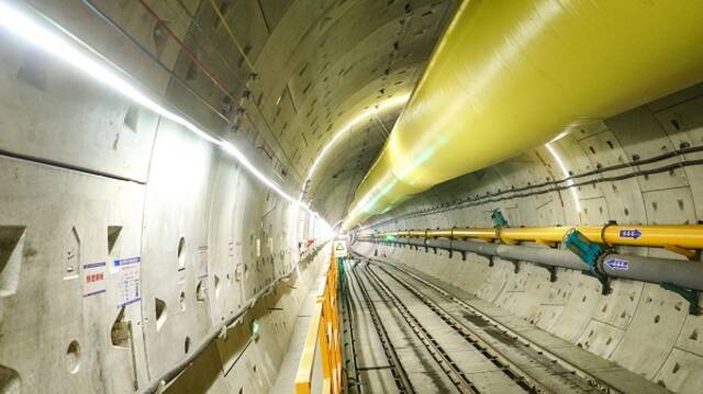 中俄东线天然气管道长江盾构穿越隧道顺利贯通