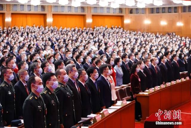 资料图：10月16日，中国共产党第二十次全国代表大会在北京人民大会堂隆重开幕。中新社记者盛佳鹏摄