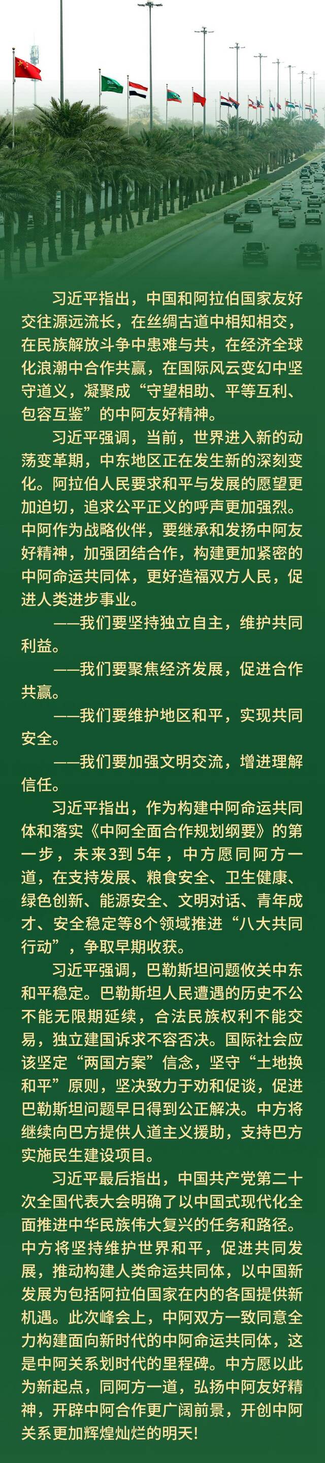 镜观·领航丨弘扬中阿友好精神 携手构建面向新时代的中阿命运共同体