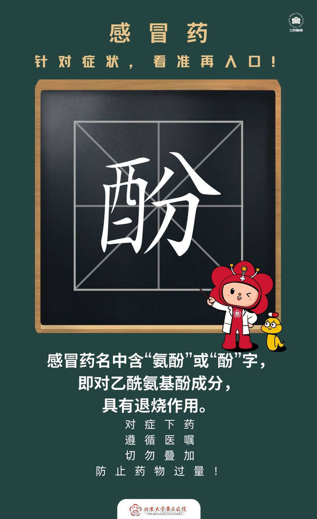 对症下药！感冒药看准五个字