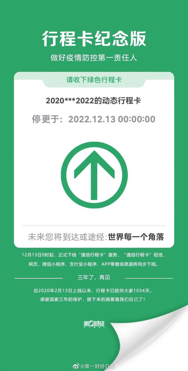 中国电信将删除行程卡用户数据