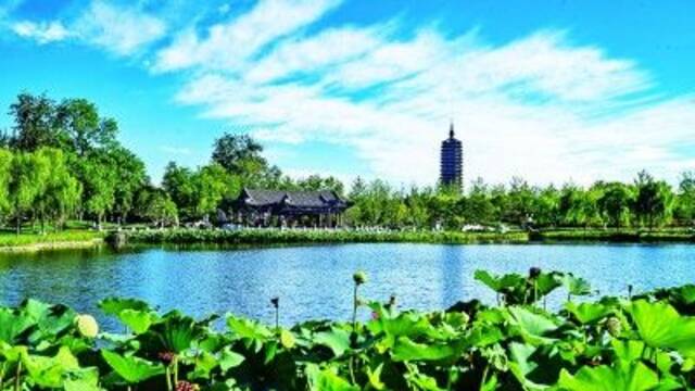 北京通州大运河文化旅游景区。北京市通州区宣传部供图