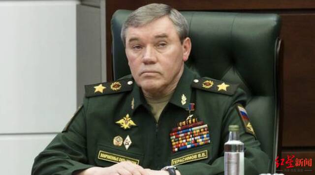 ↑俄罗斯武装部队总参谋长格拉西莫夫