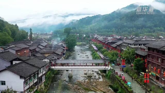 新华全媒+｜百年青木川 文旅绘愿景