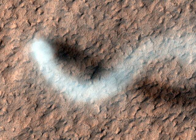 NASA毅力号火星车首次纪录火星尘卷风声音