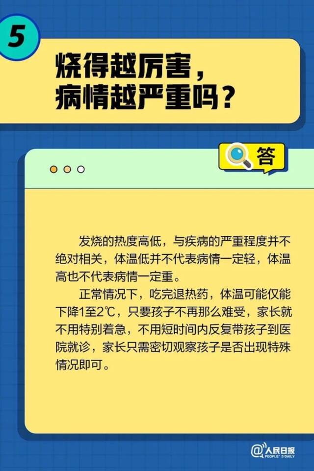 关于孩子发烧，你需要知道的17个问题