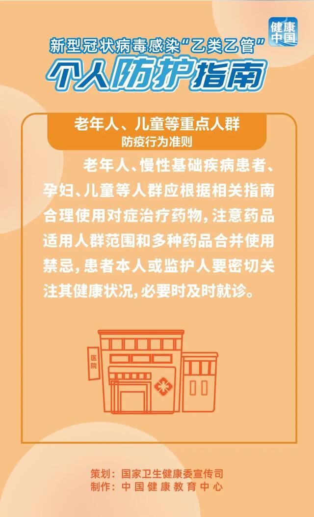 官方发布！“乙类乙管”个人防护指南