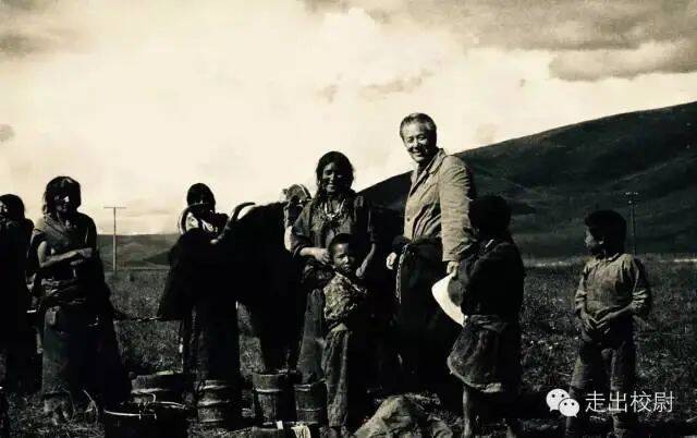  1981年，侯一民在藏区体验生活