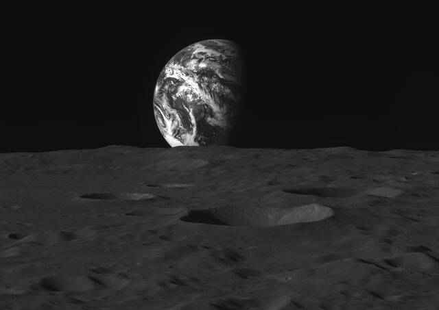 韩国首个月球探测器Danuri拍摄到的地球