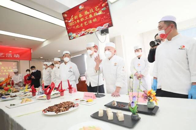 年味“食”足 西城老字号厨师同台展示年夜菜肴